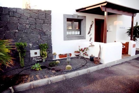 Front View of Villa