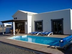 Rear of Villa, Pool & Terrace