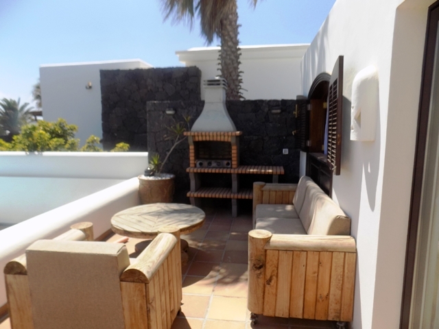 External Seating Area besides BBQ