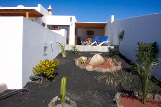 Canarian Gardens at rear of Villa
