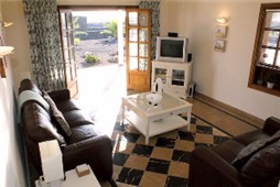 View across Lounge - French Doors to Terrace
