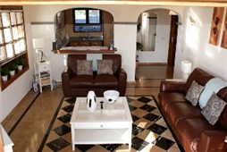 View of Lounge from French Doors