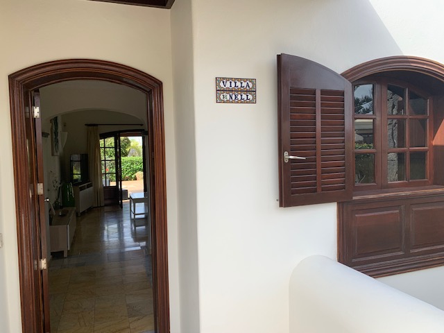 Front Entrance to Villa Nell