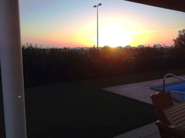 Sunset from Casa Sandrine