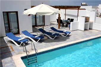 view Across Patio / Private Heated Pool to Casa Eliseo