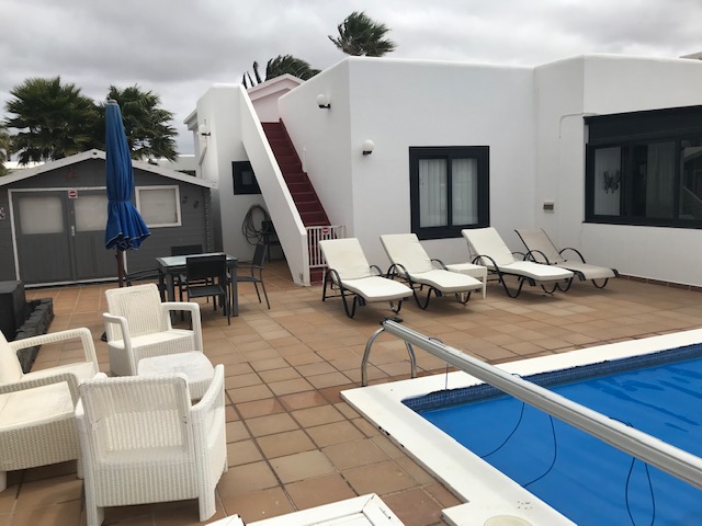 View of the Terrace/ Pool