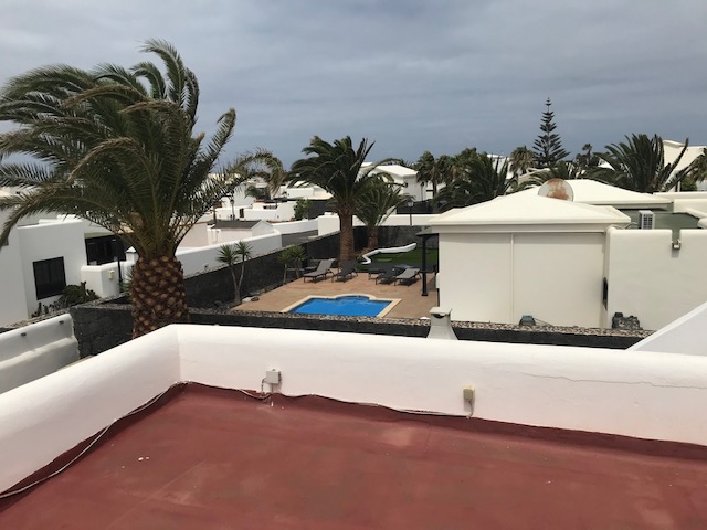 View from the upper roof terrace