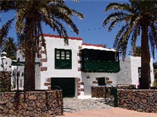 Entrance to Casa Haria showing Internal Garage