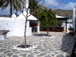 Courtyard - BBQ Area in Background
