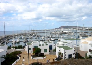 View across the Marina, Playa Blanca