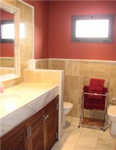 Fuller View of the Shared Shower Room