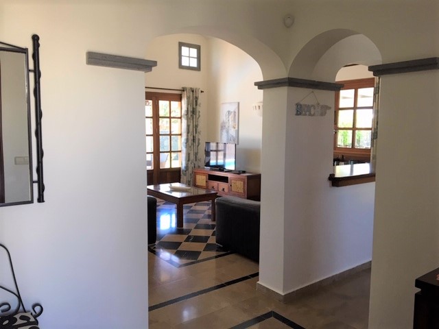Lounge from the Hallway - Kitchen to the right